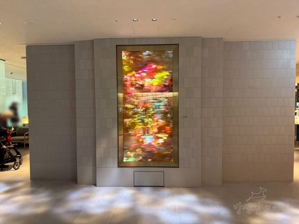 인천공항 2터미널 아시아나 라운지 로비