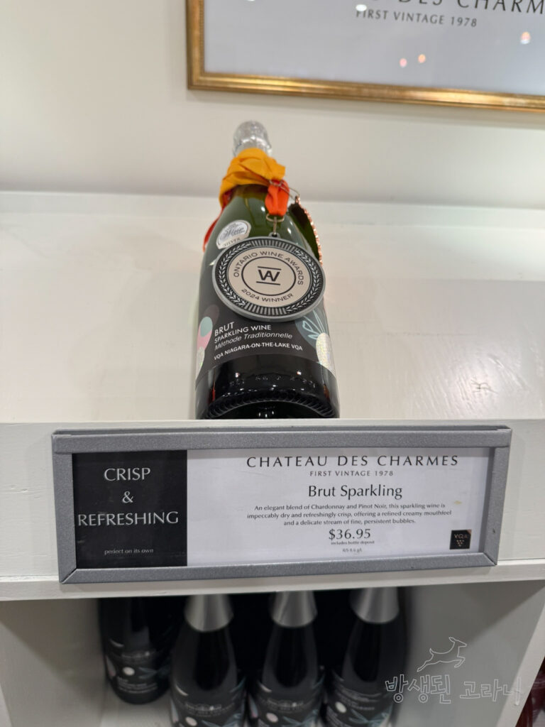 Ontario Wine Awards 2024 수상작 Brut Sparkling