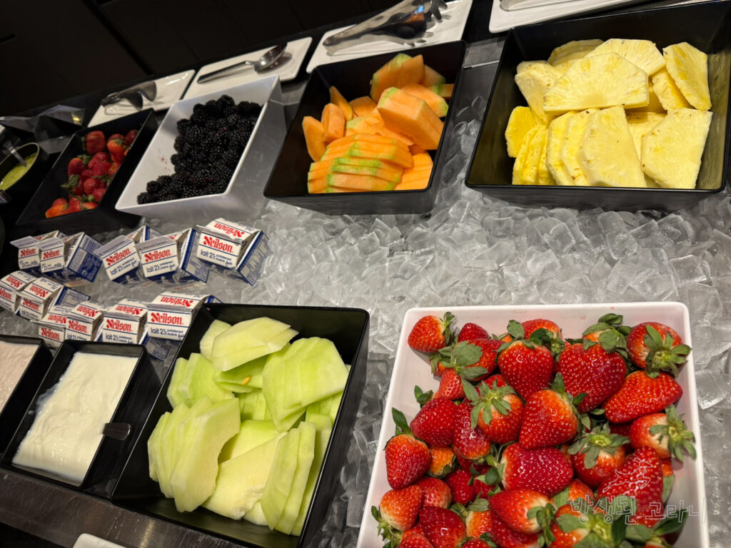 메리어트 온 더 폴스 조식 과일