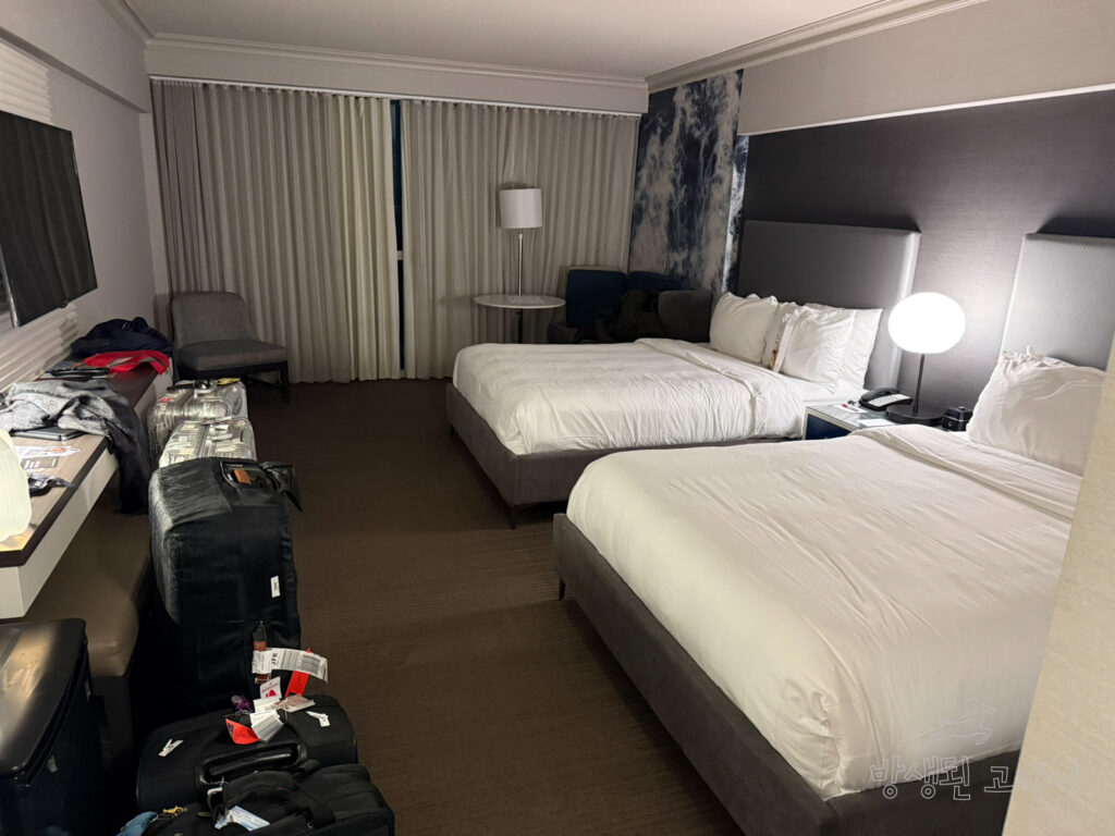 나이아가라 호텔 객실 전체 분위기