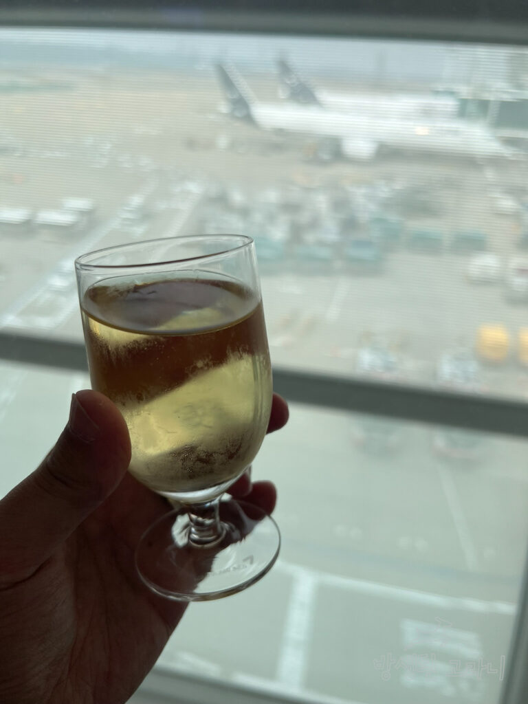 인천공항 스타얼라이언스 라운지 아시아나 와인