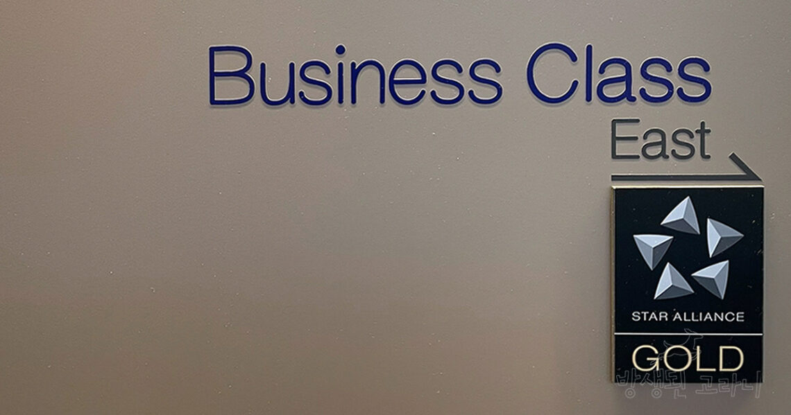 인천공항 스타얼라이언스 라운지 입장 로고