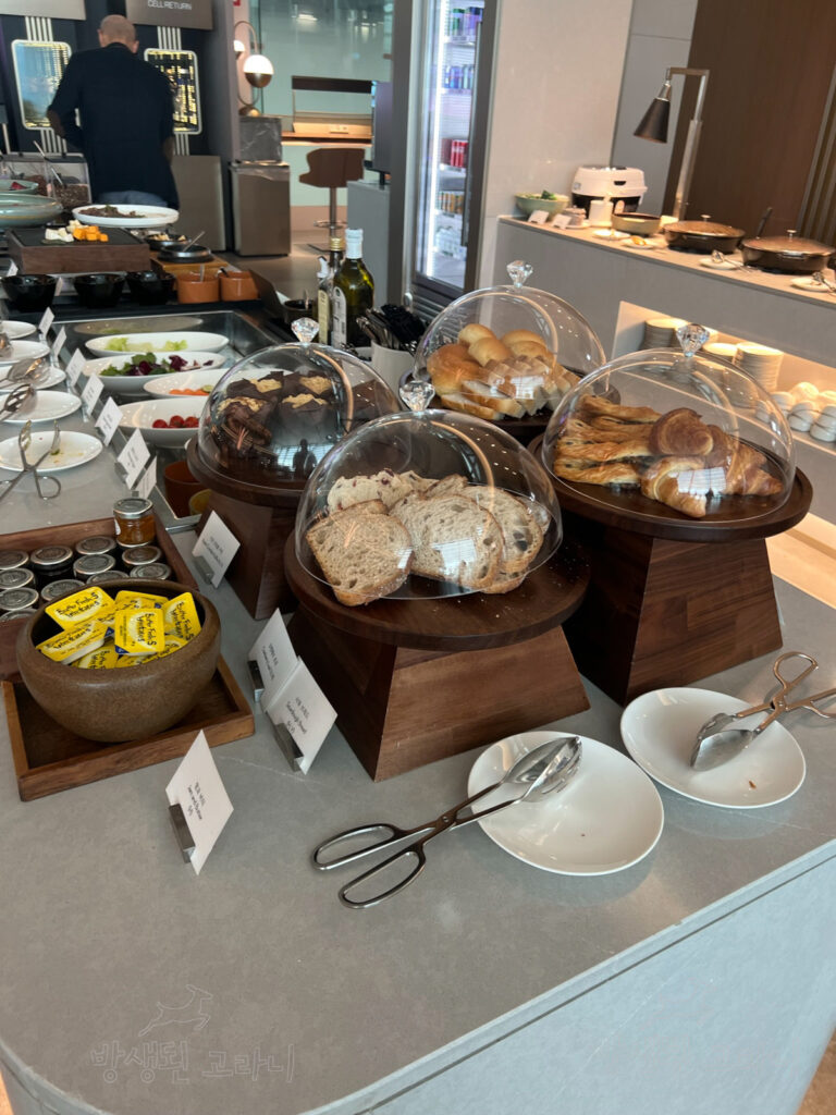 인천공항 스타얼라이언스 라운지 싱가포르항공 실버크리스 베이커리