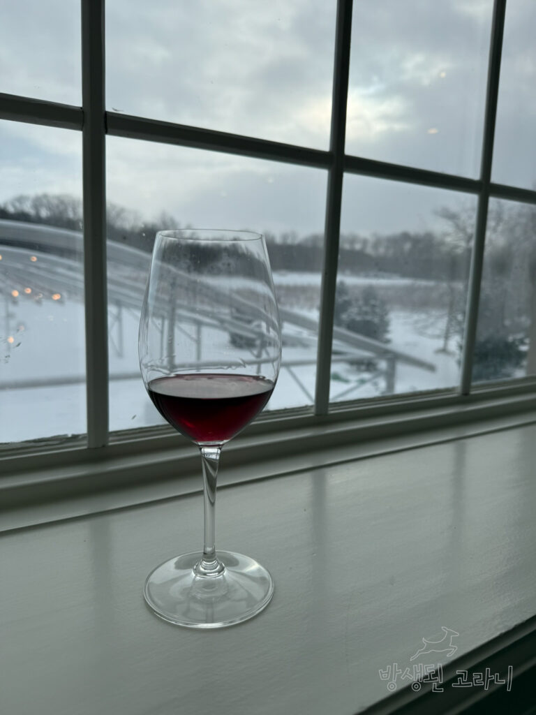 나이아가라 와이너리 웰컴 와인
