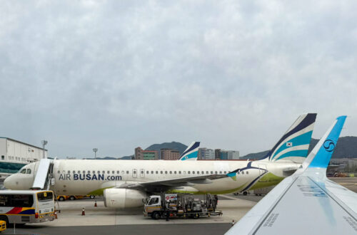 air busan aircraft